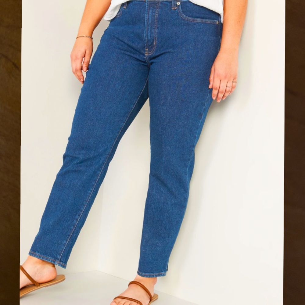Old Navy O.G. high-rise straight jean size 14